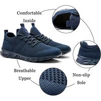 Zapatillas Ligeras para Correr Zapatos Deportivos Cómodos y Casuales para Hombres - details 2