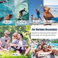 Bañadores de Baño para hombre, Bañadores de Surf para Playa, Traje de Baño de Secado Rápido, pantalones cortos de Natación con Bolsillos y Cordón - details 6