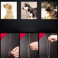 Collar dorado de Metal de acero inoxidable para perro, cadena de entrenamiento para perros grandes, decoración para todos los perros, 10E - details 7