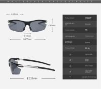 Gafas de sol con protección UV, gafas polarizadas para pescar al aire libre, correr y escalar, gafas de ciclismo - details 5
