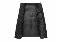 Chaquetas sin mangas holgadas y gruesas con relleno cálido para hombre, parabrisas con cuello levantado para s, - details 4