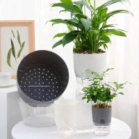 Plantas hidropónicas de doble capa de plástico autoirrigadas, bonsái ETA, éter jugoso ETA, decoración del hogar y la oficina - details 2
