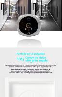 Mirilla electrónica puerta interfonos para casa Timbre inalambrico exterior con camara - details 5