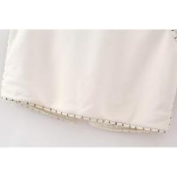 BUNO-Chaleco bordado de cuerda vintage para mujer, chaleco informal. - details 17