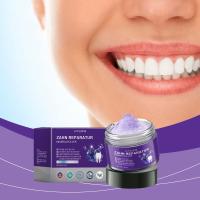 El polvo de dientes morado limpia suavemente los dientes, frescura duradera, refresca el aliento y proporciona el cuidado diario de la boca. - details 1