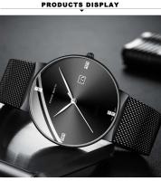 Reloj Deportivo de Lujo Automático Correa de Cuero Resistente al Agua Marca Superior - details 8