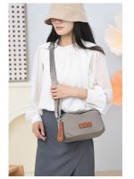 BINGMEI nuevo bolso de hombro casual para mujer tendencia japonesa color sólido tela Oxford antisalpicaduras simple versátil bolso de mensajero de moda - details 13