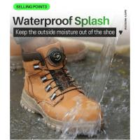 Botas de Seguridad Impermeables para Hombres Botas de Trabajo Indestructibles con Punta de Acero - details 9