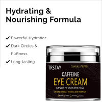 Crema para ojos con cafeína para antienvejecimiento, ojeras, bolsas, hinchazón. Gran tratamiento para levantar los ojos y reafirmar la piel debajo de los ojos - details 2