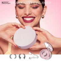 Pestañas Falsoes 3D Magnéticas Suaves Naturales Herramienta de Maquillaje de Ojos sin Pega, Fácil de Usar con Espejo y Aplicador - details 4