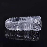 Juguete sexual vaginal transparente de 13cm para hombres 18 Plus masturbador masculino vagina realista ejercitador de agrandamiento de vagina Real erótico - details 10