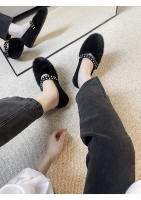Mary Jane, zapatos esponjosos para mujer en invierno, zapatos de gorro, zapatos de algodón de terciopelo. - details 29