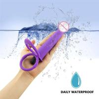 Vibrador Dual Penetración Anal Enchufe Intimo para Parejas Juguetes para Adultos Salud y Diversión - details 16