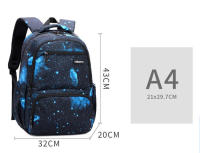 Mochilas escolares para niños de primaria, juego de 3 mochilas de nailon para adolescentes, lonchera y estuche para lápices - details 1