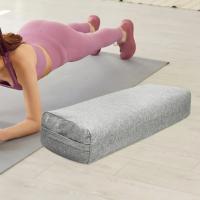 Yoga Bolster Pillow for Meditation Easy to Carry Women with Carrying Handle