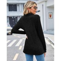 Polo de moda para mujer, camiseta informal de manga larga para primavera y otoño, elegante para mujeres jóvenes - details 13
