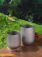 Cocina al aire libre para bebidas de doble pared aislada, camping, taza de agua de titanio, senderismo, equipo de camping fresco - details 4