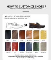 Nuevos negocios planos para personas perezosas, hombres casuales con hebilla de metal, zapatos de fiesta de otoño para hombres - details 1