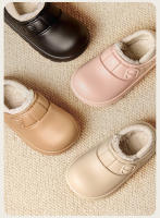 Invierno de mediana edad y niños mayores de interior hogar calefacción niña Mao zapatos - details 2