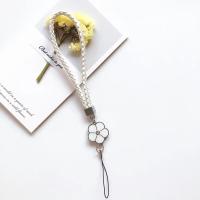 Cuerda de mano tejida de cuero creativa para teléfono móvil, cordón Universal, correa de muñeca, pulsera de cuerda corta, colgante de joyería - details 14