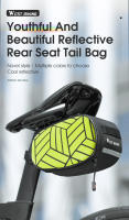 WEST BIKING-bolsa reflectante para SILLÍN de ciclismo, bolsa de malla interior con bolsillo para marco, soporte de liberación rápida para bicicleta de montaña y carretera - details 0