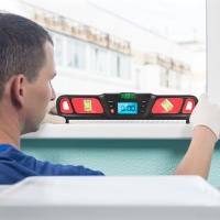 Inclinómetro Digital de nivel de espíritu, regla de escala Horizontal, transportador electrónico de pantalla LED, herramientas de medición de Base magnética - details 4