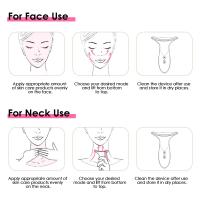Dispositivo de belleza facial para el cuello, terapia de fotones LED de 3 colores, estiramiento de la piel, calentamiento, reductor - details 5