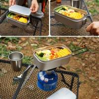 Hervidor plegable portátil de aleación de aluminio para acampar al aire libre, tetera de estilo japonés para cocinar agua Boig BreCoffee - details 5