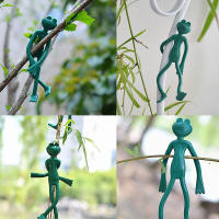 Corbatas de plantas de jardín de rana, Clips giratorios de plantas resistentes a la intemperie, correa de rama flexible, Clips de alambre reutilizables, decoración de jardinería - details 2
