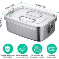 Maple Inxifia Bento, 1100ML, con 2 compartimentos - details 1