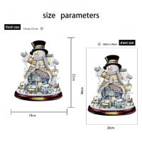 Pegatinas de Ventana de Navidad 2024 Campana de Navelganta Pino de PVC Autoadhesiva - details 44