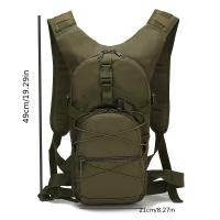 Mochila táctica para bicicleta militar de Oxford de 15 litros Nylon 800D, resistente, versátil para ciclismo, escalada, acampar Bolsillos Molle, correas ajustables, bolsa de equipo de camping - details 3