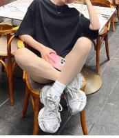 Zapatos casuales de primavera 2025 New Paris Dad con suela gruesa que aumenta la altura para hombres de nueve generaciones vintage para mujeres de celebridades de internet. - details 20