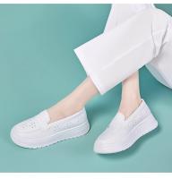 Enfermera para mujer suelas blandas, transpirables mayor transpirabilidad, antideslizantes y no cansadas, con agujeros en los pies. Zapatos que se sienten como - details 2