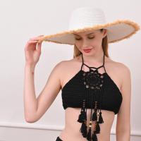 Especialmente para las mujeres, sombreros de ala redonda de verano para vacaciones, protección solar, sombreros de playa, sombreros para el sol - details 4