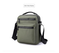Bolso Cruzado de Oxford Casual Bolso de Negocios de Hombro Único de Poliéster Suave con Cierre de Cremallera Tendencia Callejera - details 23