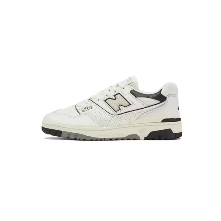 Leten Official NB 550 / Blanco Negro Hombres Mujeres Zapatos para correr Zapatos de trabajo - 1