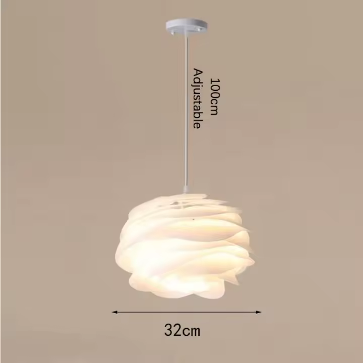 Colgante Nórdico LED Moderno Luz de Techo Estilo Wabi-sabi para Comedor Sala de Estar - 1