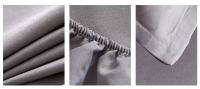 Sábana Ajustable de Algodón con Tirantes Elásticos Fundas de Matráz de Cama de Un Solo, Doble, Rey, Colchón 140/160/200cm - details 8