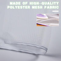 Tela de planchado protectora, Protector de planchado de malla resistente al calor, ahorro de quemador, alfombrilla para ropa - details 4
