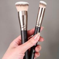 Cepillo De Maquillaje Para Rostro 170/270 Fundamento Polvo Maquillaje Fijador De Maquillaje Para Mujer Herramienta De Belleza Negra - details 3