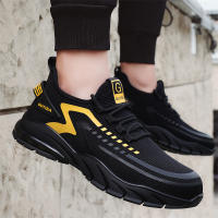 Zapatos de Trabajo Seguros Transpirables con Punta de Acero Zapatillas de Trabajo Antideslizantes para Hombres en Negro - details 6