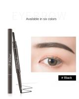 Lápiz potenciador de cejas de doble cabeza, tatuaje resistente al agua, lápiz profesional para cejas de larga duración con cepillo para cejas, maquillaje de ojos Natural - details 14
