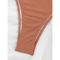Traje de baño de una pieza, Bikini para mujer, nuevo estilo, traje de baño empalmado, diseño integrado, traje de baño cómodo y elegante - details 18