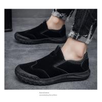 Zapatos De Trabajo Para Hombre Casual Transpirables Loafers Ligeros De Verano Antideslizantes Con Suela Suave Para Playa Y Interior - details 17