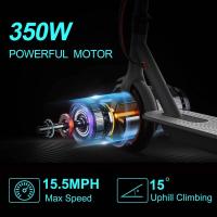 Scooter eléctrico Commute 2025 de 36V 350W 10.4Ah con neumático sólido de 8.5 pulgadas, freno de disco, 25km/h, aleación de aluminio, nueva marca, para adultos - details 3