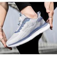 Zapatos de malla de seda de pescado, zapatos para correr con hebilla giratoria acolchada para hombres y mujeres - details 6