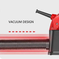 Fresadora de hormigón 1200 W 3000 R/min con 26 hojas, bolsa de transporte, lijadora de hormigón, para pared, yeso, mortero - details 4