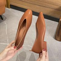Mary Jane-zapatos planos informales para mujer, calzado de tacón bajo, suela blanda - details 5