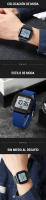 SKMEI-reloj deportivo Digital para hombre, cronógrafo militar con alarma, resistente al agua, pantalla LED, resistente al agua, 5Bar - details 3